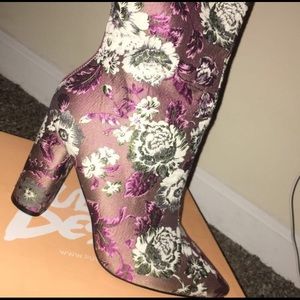 Floral Boots